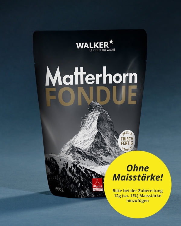 Matterhorn Fondue - Ohne Maisstärke